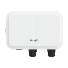Access Point exterior Wi-Fi 6, Bluetooth, Dual-Band, 2.976 Gbps, PoE IN, IP68 - Ruijie RG-AP680-L Ruijie Networks - 1