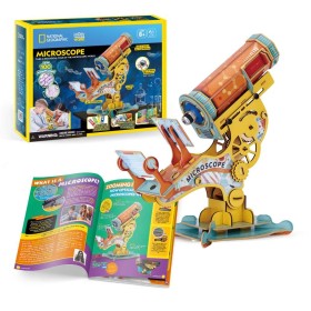 Cubic Fun - Joc Educativ STEM National Geographic puzzle 3D Microscop Cubic Fun - 1