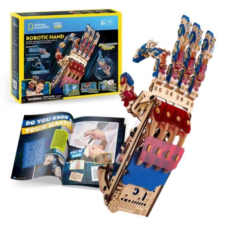 Cubic Fun - Joc Educativ STEM National Geographic puzzle 3D Mana Robotizata Cubic Fun - 1