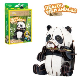 Cubic Fun - National Geographic Animale Salbatice Puzzle 3D Panda 55 piese Cubic Fun - 1