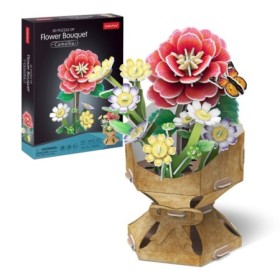 Cubic Fun - Buchet de flori 3D Camelie 109 piese Cubic Fun - 1