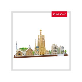 Cubic Fun - Puzzle 3D Barcelona 186 Piese Cubic Fun - 1