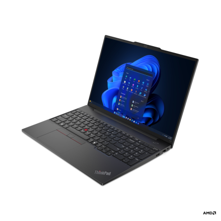Laptop Lenovo ThinkPad E16 Gen 2 (AMD)16" WUXGA (1920x1200) IPS 300nits Anti-glare, 45% NTSCAMD Ryzen™ 7 7735HS (8C / 16T, 3.2 L