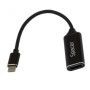 CABLU SPACER USB 3.1 TIP-C (T) LA HDMI (T) 15CM,  rezolutie maxim 4k@ 30Hz, negru SPACER - 2