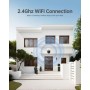 Camera de supraveghere Hikvision DS-2DE3A404IWG-E/W  4 × IR Network PTZ Camera cu rezolutie de 4 MP (2560 x 1440)Zoom optic 4x, 