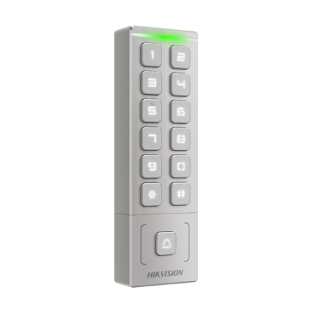 Terminal control acces, PIN/Card M1, Wiegand 26/34, Alarma - HIKVISION DS-K1T809MX HIKVISION - 1