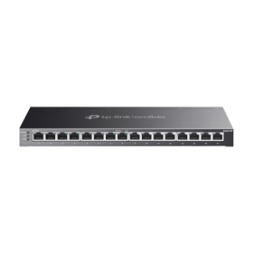 Switch 16 porturi RJ45 Gigabit PoE, 8 x RJ45 Gigabit, Buget PoE 120W, Management - TP-Link Omada SG2016P TP-LINK - 1