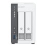 NAS QNAP 216G 2-Bay, CPU ARM 2.0GHz Quad core, RAM 4GB, 2.5"/3.5" SATA 6Gbps HDD (neincluse),  LAN: 1 x 2.5GbE + 1 x GbE, USB3.2