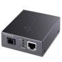 "10/100 Mbps RJ45 to 100 Mbps Single-mode SC WDM Bi-Directional Fiber Converter PORT: 1× 100Mbps SC Port, 1× 10/100M RJ45 Port (