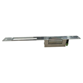 Electromagnet fail locked, 12Vcc,  consum redus, 230mA, contact monitorizare cu placa suport lunga  - ASSA ABLOY YB17-12D-LR ASS
