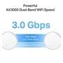 TP-Link AX3000 whole home mesh Wi-Fi 6 System, Deco X50-POE(3-pack) Dual- Band, Standarde Wireless: IEEE 802.11ax/ac/n/a 5 GHz, 