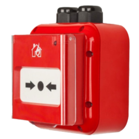 Buton adresabil de alarmare incendiu, de exterior, IP67, cu izolator  - TELETEK SensoIRIS-MCP150IP67 TELETEK - 1