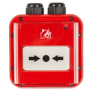 Buton adresabil de alarmare incendiu, de exterior, IP67, cu izolator  - TELETEK SensoIRIS-MCP150IP67 TELETEK - 2