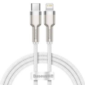 CABLU alimentare si date Baseus Cafule Metal, Fast Charging Data Cable pt. smartphone, USB Type-C la Lightning Iphone PD 20W, br