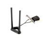 ASUS PCE-AXE59BT Wifi si Bluetooth 5.2 PCIe adapter, WI-FI 6, 2.4GHz / 5GHz / 6GHz, greutate: 78.4G, 2 x Antene externe, PCI-Exp