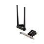 ASUS PCE-AXE59BT Wifi si Bluetooth 5.2 PCIe adapter, WI-FI 6, 2.4GHz / 5GHz / 6GHz, greutate: 78.4G, 2 x Antene externe, PCI-Exp