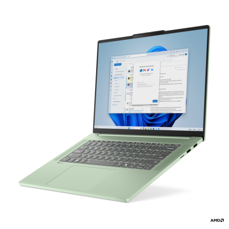 Laptop Lenovo IdeaPad Slim 5 15ARP10, 15.3" WUXGA (1920x1200) IPS 300nits Anti-glare, 100% sRGB, 60Hz, AMD Ryzen™ 7 7735HS (8C /