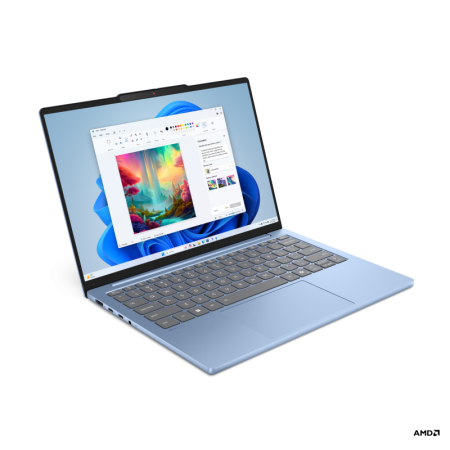 Laptop Lenovo IdeaPad Slim 5 13ARP10, 13.3" WUXGA (1920x1200) IPS 400nits Anti-glare, 100% sRGB, AMD Ryzen™ 5 7535HS (6C / 12T, 