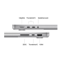 MacBook Pro 14.2"/Apple M4 Pro (CPU 12-core, GPU 16-core, Neural Engine 16-core)/24GB/512GB - Silver - INT KB APPLE - 3