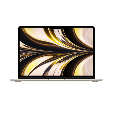 MacBook Air 13.6" Retina/Apple M2 (CPU 8-core, GPU 8-core, Neural Engine 16-core)/16GB/256GB - Starlight - INT KB (2024) APPLE -