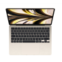 MacBook Air 13.6" Retina/Apple M2 (CPU 8-core, GPU 8-core, Neural Engine 16-core)/16GB/256GB - Starlight - INT KB (2024) APPLE -