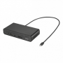 ASUS Triple Display USB-C Dock DC300, Permite opt conexiuni la periferice în același timp, USB-A și USB-C acceptă transfer de da
