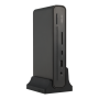 ASUS Triple Display USB-C Dock DC300, Permite opt conexiuni la periferice în același timp, USB-A și USB-C acceptă transfer de da