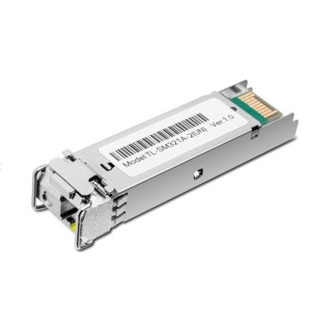 "Gigabit Single-Mode WDM Bi-Directional SFP Module SPEC: LC Connector, TX:1550nm/RX:1310nm, Single-mode, 2 km" TP-LINK - 1