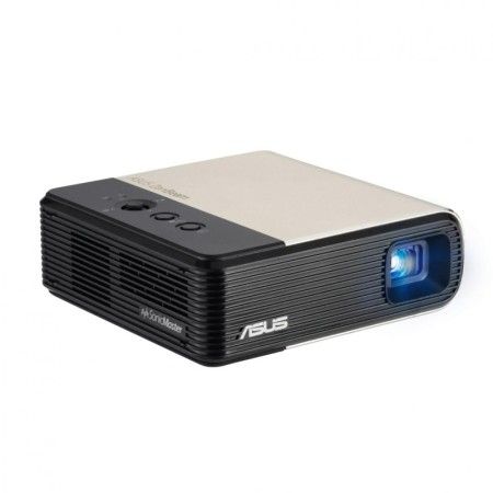 Proiector portabil Asus ZenBeam E2, DLP LED 30.000 ore, WVGA 854* 480, max FHD 1920*1080, 300 LED lumeni, 400:1, 16:9, boxa 5W, 