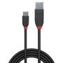 Cablu Lindy 1.5m USB 3.2 Type-A to Type-C (tata - tata), Black Line, Supported Bandwidth: 10Gbps, negru LINDY - 1