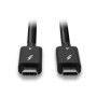 Cablu Lindy Thunderbolt 4, Length 1m, 40Gbps, passive, negru  Connectors  Connector A: Thunderbolt 4 USB Type C Male with E-Mark