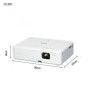 Proiector Epson CO-W01, 3LCD, 3.000 lumeni/ 2.000 Ecomode, WXGA, HD ready, 16:10, lampa 6.000 ore/ 12.000 ore Economy mode, core