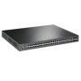 "JetStream™ 52-Port Gigabit L2+ Managed Switch with 48-Port PoE+ PORT: 48× Gigabit PoE+ Ports, 4× Gigabit SFP Slots, RJ45/Micro-