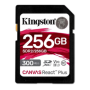 Card de Memorie SDHC Kingston Canvas React Plus 256Gb, Class 10 KINGSTON - 1