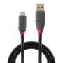 Cablu transfer Lindy LY-36912, USB 3.2 Type A to C Cable, 1.5m, Anthra Line LINDY - 2