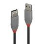 Cablu transfer Lindy LY-36691, USB 2.0 Type A, 0.5m, Anthra Line LINDY - 1