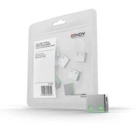 Adaptor USB Locks Lindy, 10 USB, verde LINDY - 1