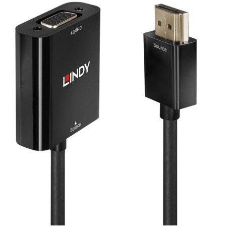 Adaptor Lindy LY-38291 HDMI 1.3 to VGA Converter, negru LINDY - 1