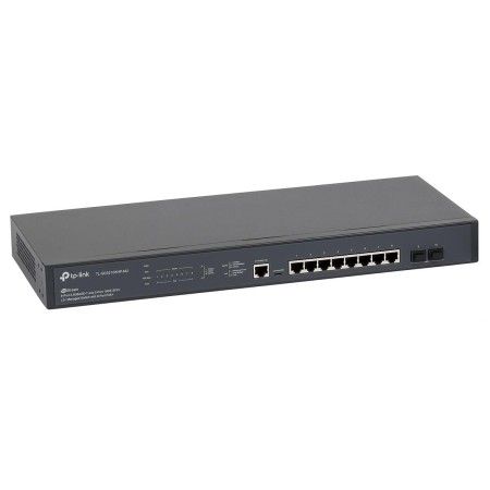 "JetStream™ 8-Port 2.5GBase-T and 2-Port 10GE SFP+ L2+ Managed Switch with 8-Port PoE+ PORT: 8× 2.5G PoE+ Ports, 2× 10G SFP+ Slo