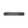 Switch SonicWall SWS12 8 porturi Gigabit, 2 porturi SFP, POE/POE+, static routing, firewall/cloud managed SONIC WALL - 1