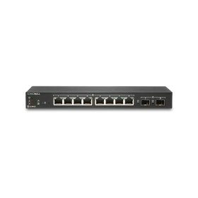 Switch SonicWall SWS12 8 porturi Gigabit, 2 porturi SFP, POE/POE+, static routing, firewall/cloud managed SONIC WALL - 1