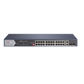 Switch Hikvision DS-3E0528HP-E, 28-port, HiPOE HIKVISION - 1