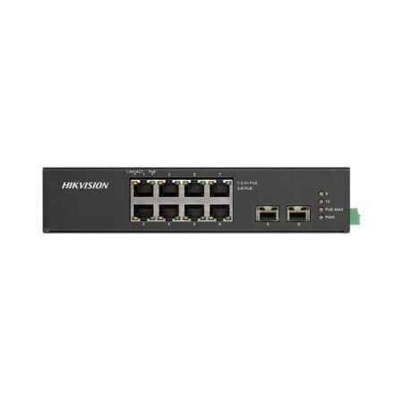 Switch Hikvision DS-3T0510HP-E/HS, 8-Port, PoE HIKVISION - 1