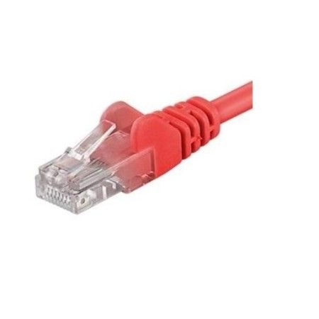 Patchcord UTP RJ45-RJ45 Cat.5e 0.25m rosu, UTP-5E-0.25-R, pachcord din cupru OTHER - 1