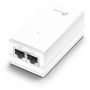 "24V Passive PoE Injector Adapter PORT: 1× Gigabit PoE Port, 1× Gigabit Non-PoE Port SPEC: Data and Power Carried over The Same 