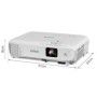 Proiector Epson EB-W06 (succesor EB-W05), 3LCD, 3700 lumeni, WXGA 1280* 800, 16:10, HD ready, 16.000:1, lampa 6.000 ore/ 12.000 