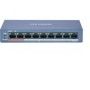 Switch Hikvision DS-3E0109P-E/M(B), 8-port, PoE HIKVISION - 1