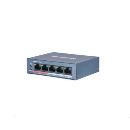 Switch Hikvision DS-3E0105P-E/M(B), 4-port, PoE HIKVISION - 1