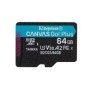 Card de Memorie MicroSD Card Kingston Canvas GO Plus, 64GB, Class 10 KINGSTON - 1