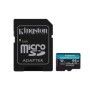 Card de Memorie MicroSD Kingston Canvas GO Plus, 64GB, Adaptor SD, Class 10 KINGSTON - 1